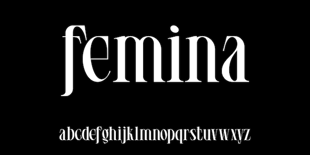 Elegant Feminine Typography with Flowing Script Letters | Jiffy Designs