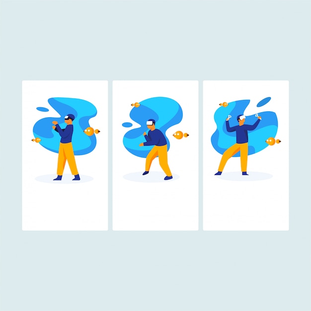 Vibrant Illustrations of People Engaging in Daily Activities | Jiffy ...