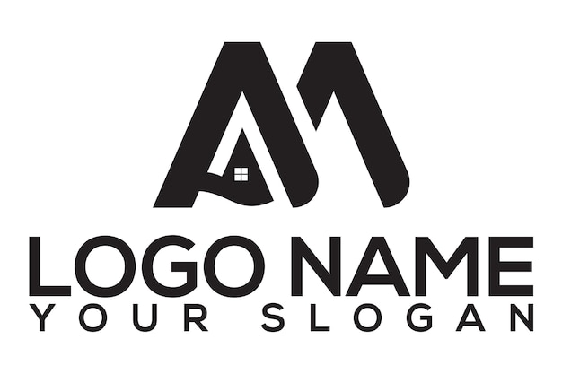 Sleek Monogram Logo with Stylized Mountain Icon and Tagline | Jiffy Designs