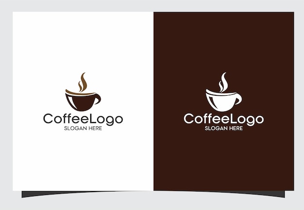 Elegant Coffee Cup Logo Design with Minimalist Branding | Jiffy Designs