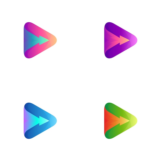 Vibrant and Versatile Triangle Icon Collection | Jiffy Designs
