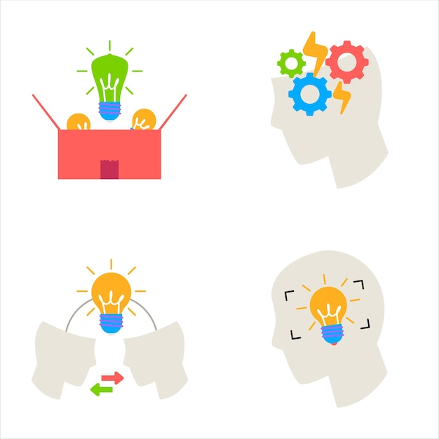 Vibrant Symbols of Creativity, Collaboration, and Innovation | Jiffy ...