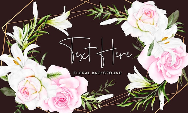 Elegant Floral Frame with Handwritten Text | Jiffy Designs