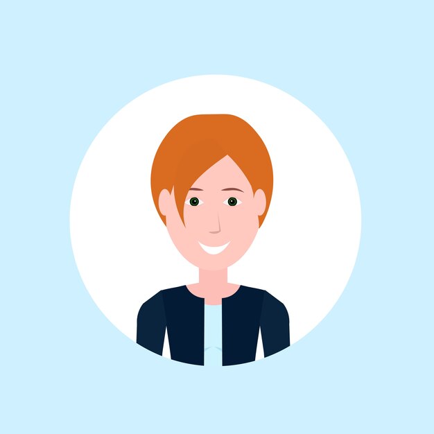 Friendly Redheaded Person in Casual Attire | Jiffy Designs