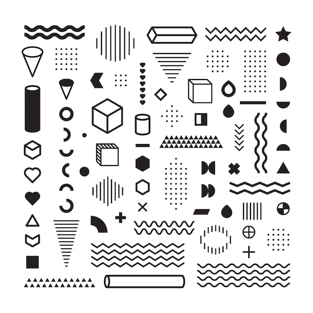 Diverse Collection of Geometric Shapes and Patterns | Jiffy Designs