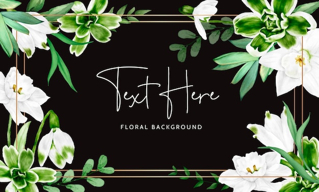 Enchanting Floral Frame with Elegant Text | Jiffy Designs
