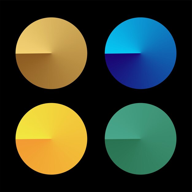 Vibrant Geometric Circles in Striking Color Palette | Jiffy Designs