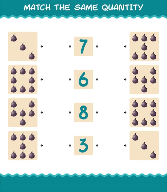 Matching Pear Quantities in Playful Math Game | Jiffy Designs