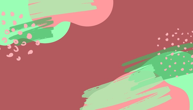 Vibrant Abstract Landscape with Playful Shapes and Textures | Jiffy Designs