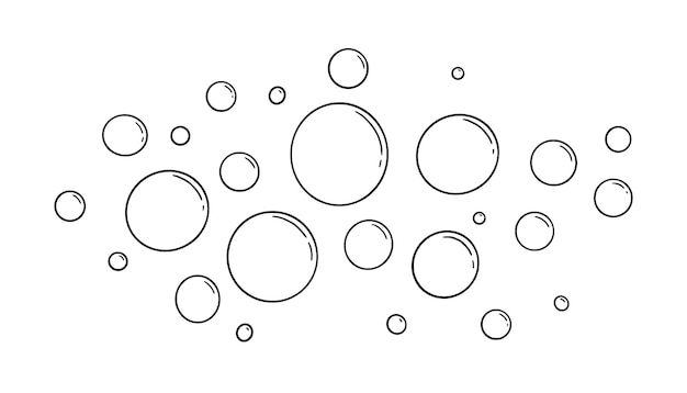 Captivating Bubble Formations Across a Minimalist Canvas | Jiffy Designs