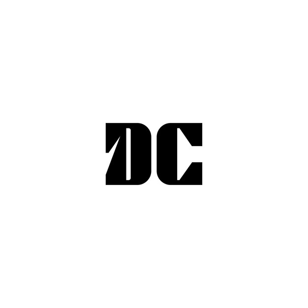 Bold and Minimalist DC Monogram Design | Jiffy Designs