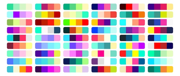 Vibrant Color Palette: A Visually Captivating Mosaic of Hues | Jiffy ...