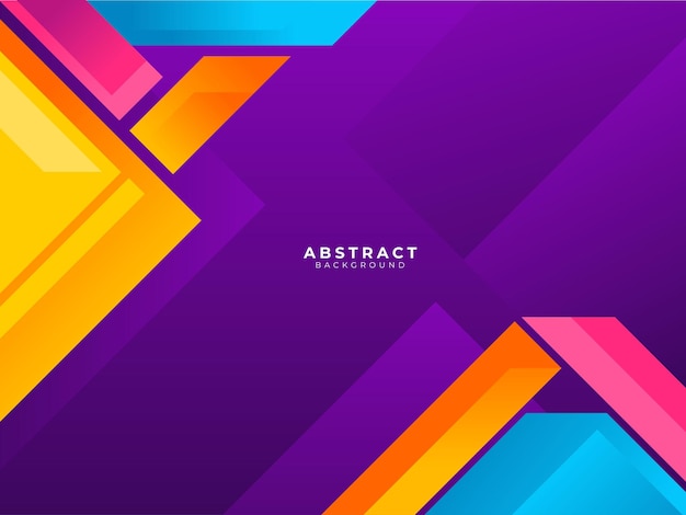Vibrant Geometric Shapes in Vivid Color Palette | Jiffy Designs