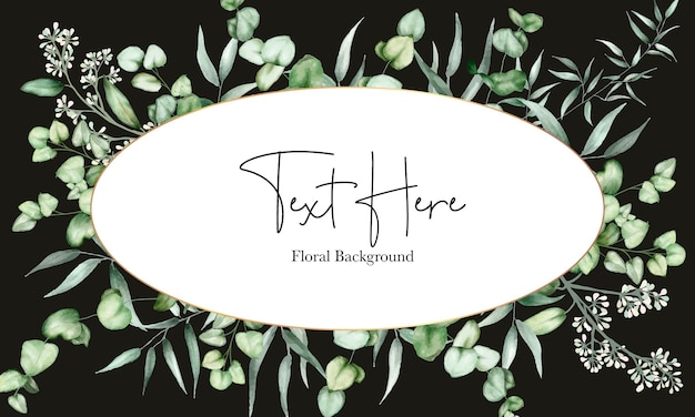 Elegant Floral Background with Handwritten Text Placeholder | Jiffy Designs