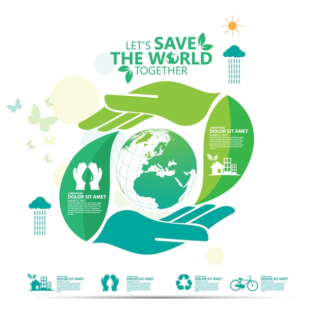Hands Embracing the Earth: A Call to Save Our World Together | Jiffy ...