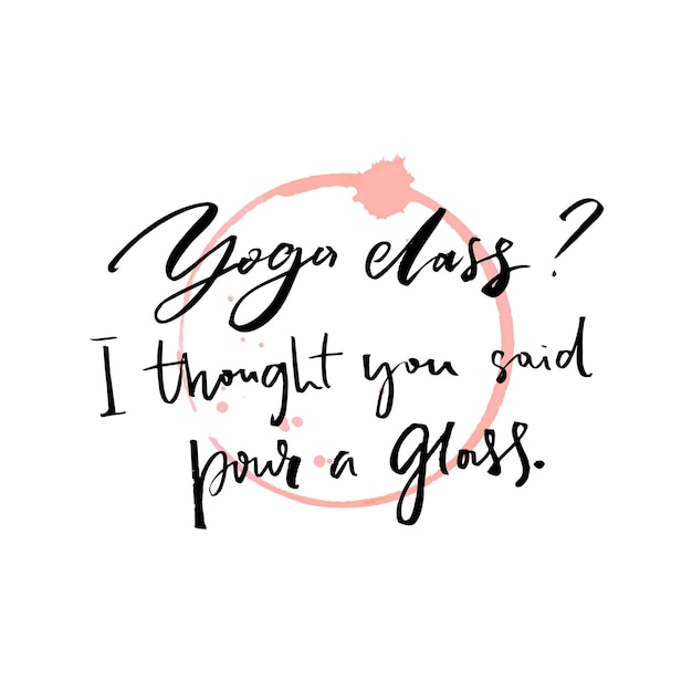 Whimsical Yoga Lettering with Playful Brush Strokes | Jiffy Designs
