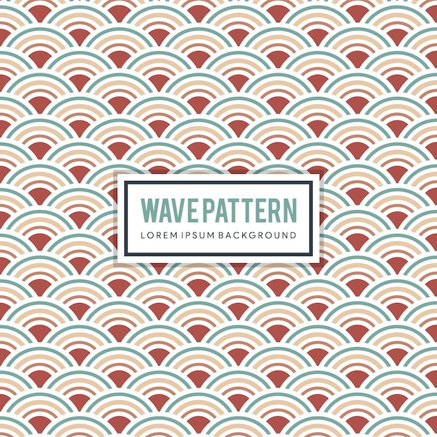 Vibrant Wave Pattern with Retro Flair | Jiffy Designs