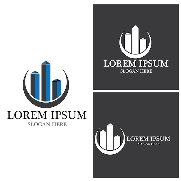 Sleek Modern Cityscape Logos with Minimalist Geometric Shapes | Jiffy ...