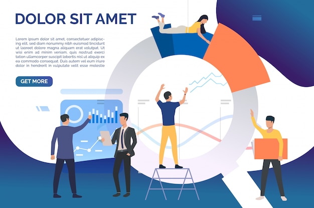 Vibrant Teamwork and Data Visualization Showcase | Jiffy Designs