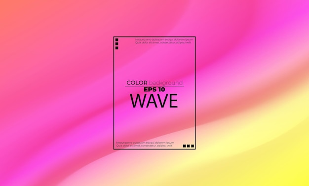Vibrant Gradient Wave with Bold Text Overlay | Jiffy Designs