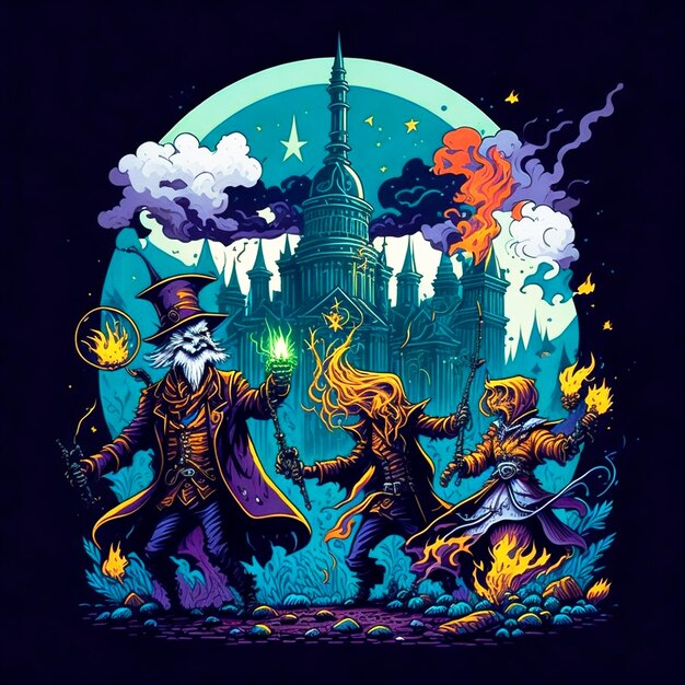 Whimsical Wizardry: A Magical Cityscape Comes to Life | Jiffy Designs