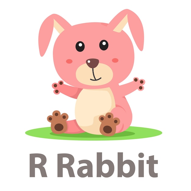 Adorable Rabbit with Cute Expression on Grassy Field | Jiffy Designs