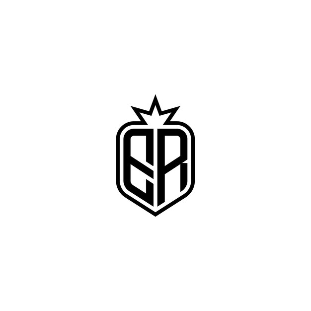Striking Monogram Emblem with Regal Crown Symbol | Jiffy Designs