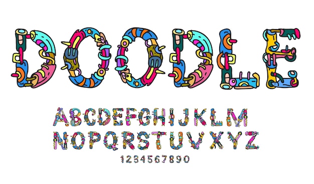 Vibrant Illustrated Alphabet and Numbers with Playful Designs | Jiffy ...