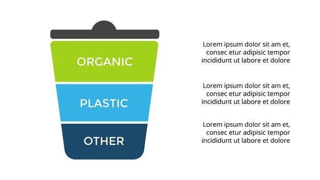 Vibrant Recycling Bin with Descriptive Categories | Jiffy Designs