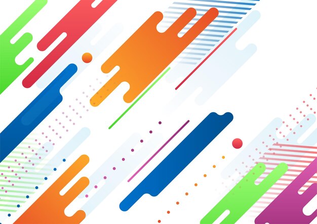 Vibrant Abstract Shapes in Dynamic Motion and Patterns | Jiffy Designs