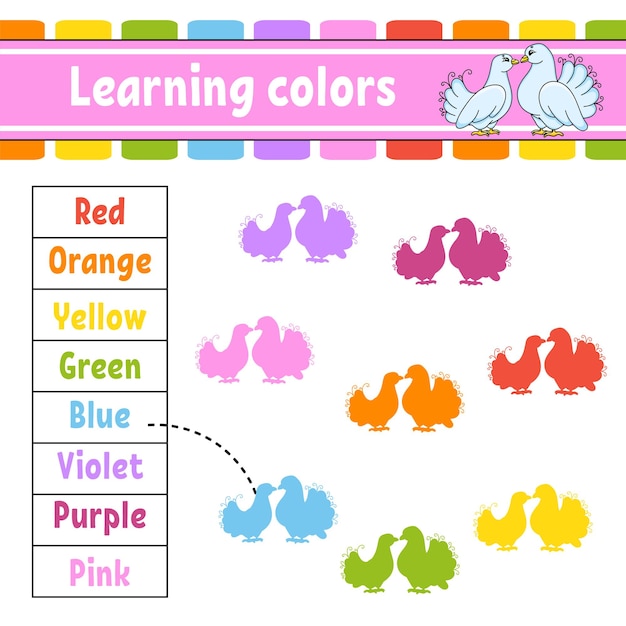 Vibrant Learning Colors with Adorable Chick Illustrations | Jiffy Designs