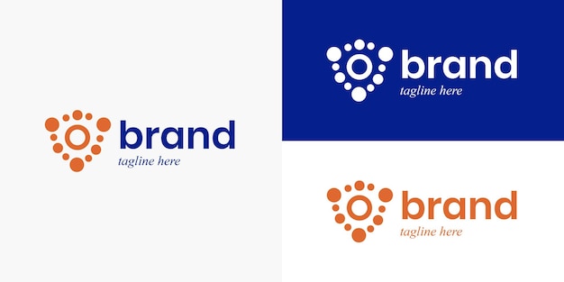 Vibrant Dot Patterns Forming Versatile Brand Logos | Jiffy Designs