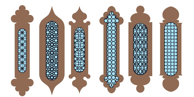 Ornate Moorish-Inspired Stained Glass Window Designs | Jiffy Designs