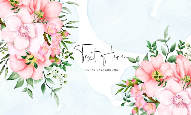 Delicate Pink Floral Arrangement with Handwritten Text Overlay | Jiffy ...