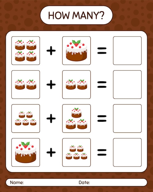 Counting Christmas Cakes: A Festive Math Puzzle | Jiffy Designs