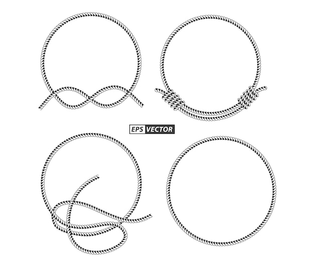 Intricate Rope Circles with Knots and Loops | Jiffy Designs