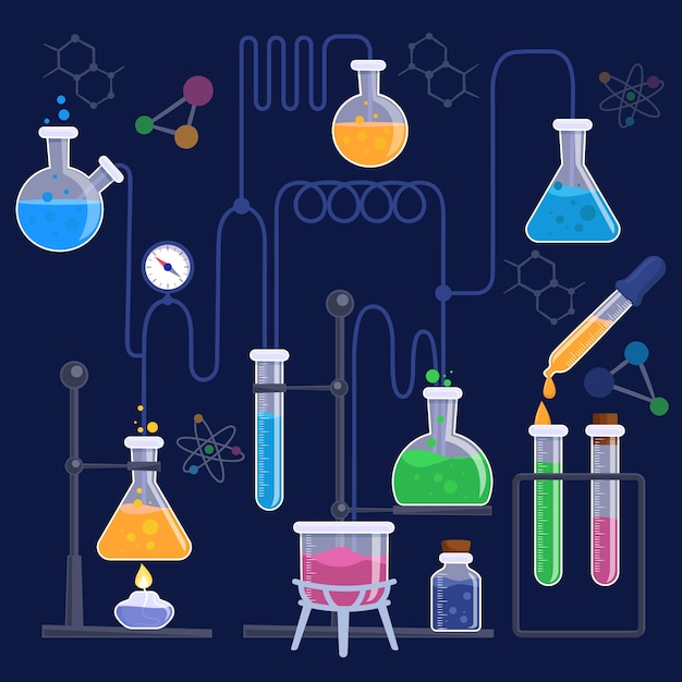 Vibrant Chemistry Lab Equipment and Glassware | Jiffy Designs