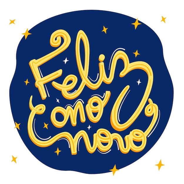 Vibrant Celestial Lettering with Sparkling Stars on Navy | Jiffy Designs