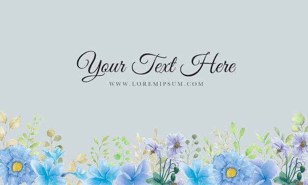 Vibrant Floral Border with Elegant Handwritten Text | Jiffy Designs