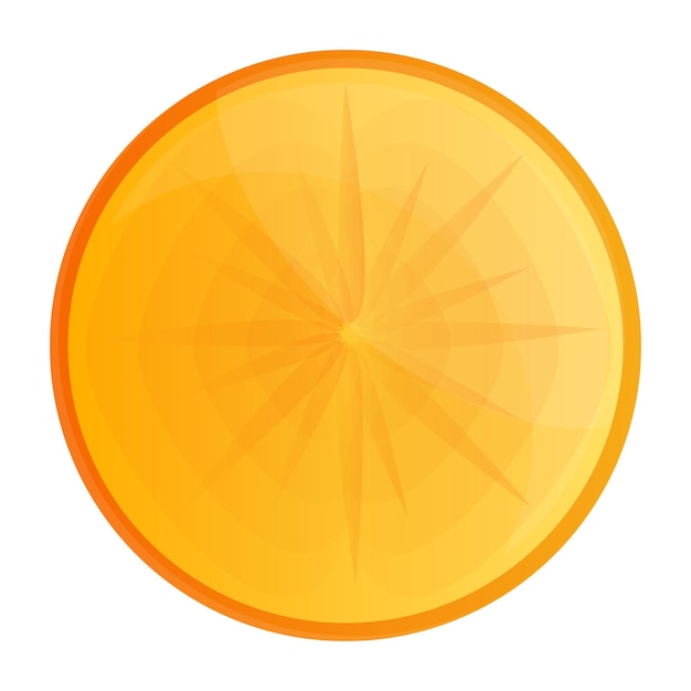 Vibrant Orange Citrus Slice | Jiffy Designs