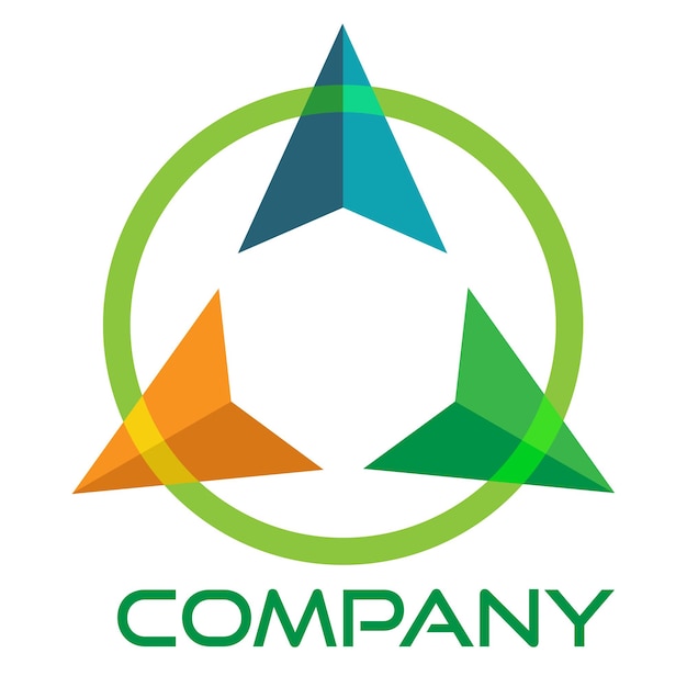 Triangle very professional modern creative logo design | Jiffy Designs