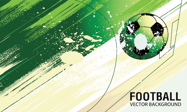 Vibrant Football Background with Dynamic Splashes | Jiffy Designs