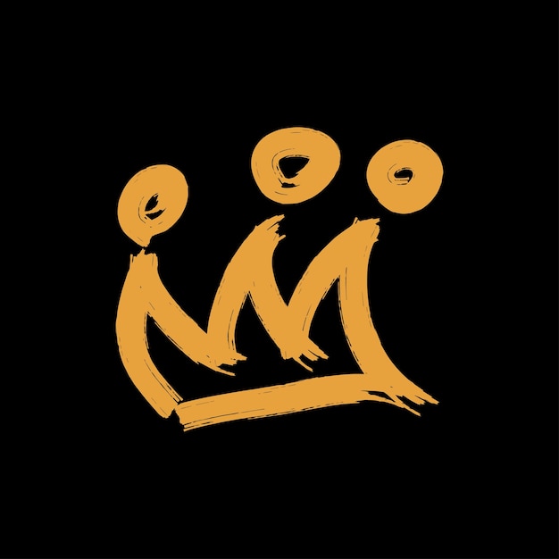 Vibrant Silhouetted Figures Forming a Regal Crown Emblem | Jiffy Designs