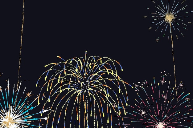 Vibrant Fireworks Display Illuminates the Night Sky | Jiffy Designs