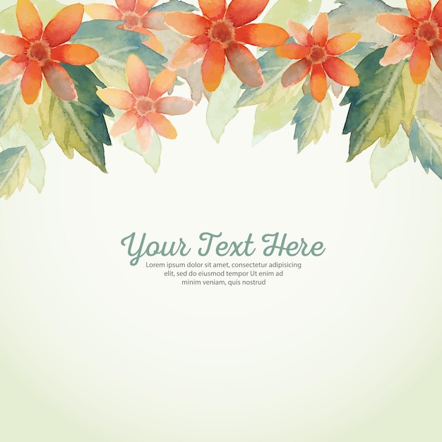 Vibrant Floral Border with Space for Text Overlay | Jiffy Designs
