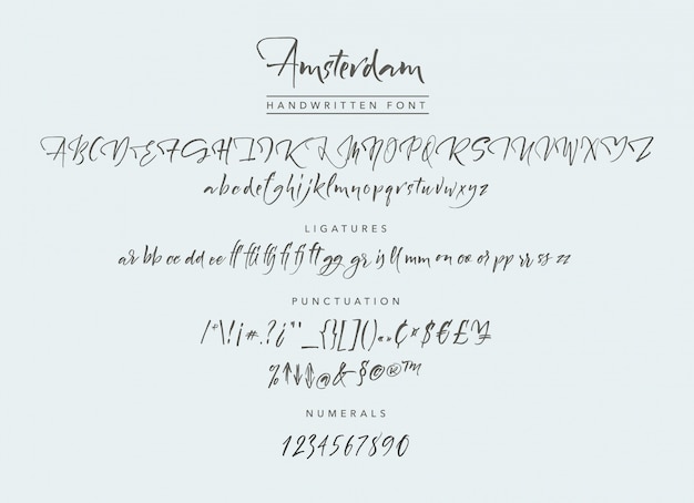 Elegant Handwritten Typography with Flowing Calligraphic Script | Jiffy ...