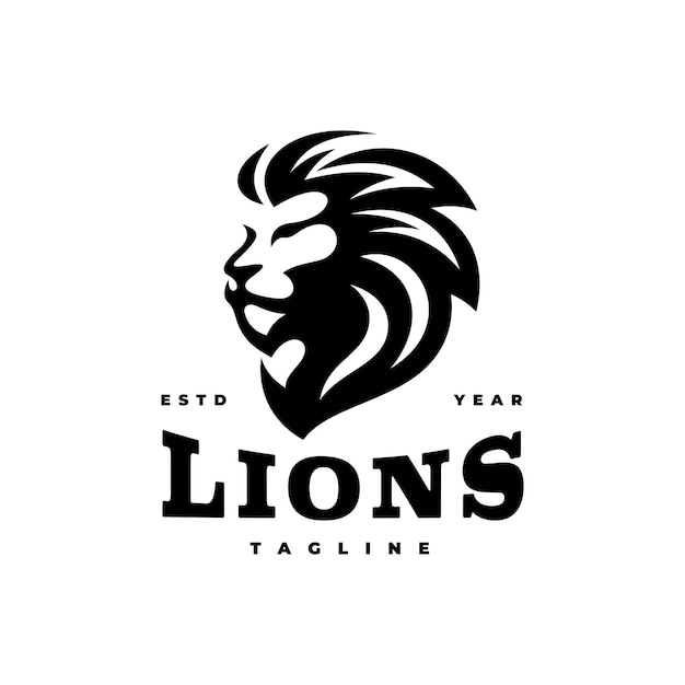 Majestic Lion Logo - Bold and Iconic Emblem | Jiffy Designs
