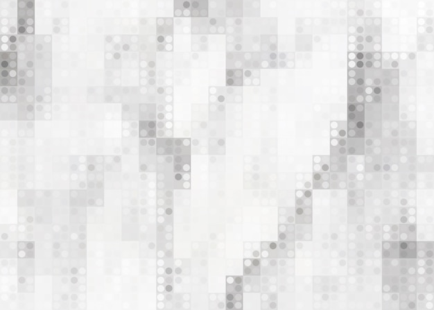 Elegant Mosaic of Subtle Gray Tones and Geometric Patterns | Jiffy Designs