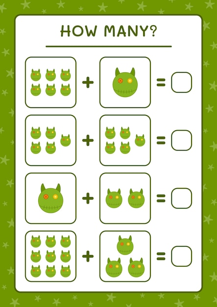 Counting Cute Green Owl Faces and Shapes | Jiffy Designs
