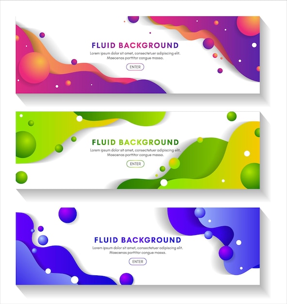 Vibrant Fluid Shapes in Vibrant Color Gradients | Jiffy Designs